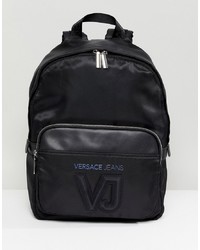 schwarzer Rucksack von Versace Jeans