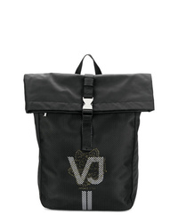 schwarzer Rucksack von Versace Jeans