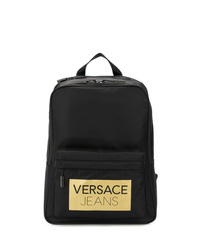 schwarzer Rucksack von Versace Jeans