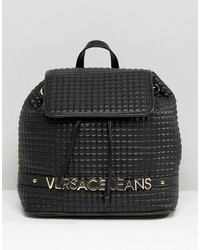 schwarzer Rucksack von Versace