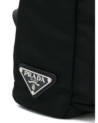 schwarzer Rucksack von Prada