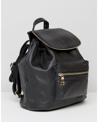 schwarzer Rucksack von Boohoo