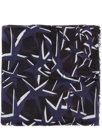 schwarzer Schal mit Sternenmuster von Paul & Joe