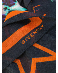 schwarzer Schal mit Sternenmuster von Givenchy
