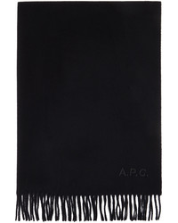 schwarzer Schal von A.P.C.