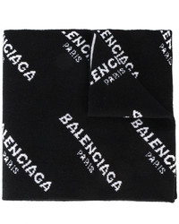 schwarzer Schal von Balenciaga