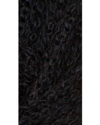 schwarzer Schal von Paula Bianco