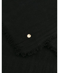 schwarzer Schal von Ann Demeulemeester