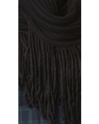 schwarzer Schal von Rag & Bone