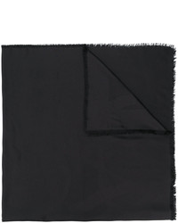 schwarzer Schal von Saint Laurent