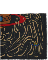 schwarzer Schal von Vivienne Westwood