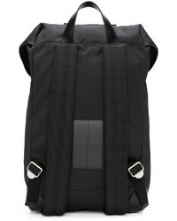 schwarzer Segeltuch Rucksack von Givenchy