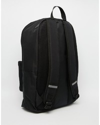 schwarzer Segeltuch Rucksack von Fila