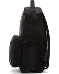 schwarzer Segeltuch Rucksack von Porter