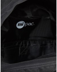 schwarzer Segeltuch Rucksack von Mi-Pac