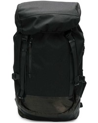 schwarzer Segeltuch Rucksack von VISVIM