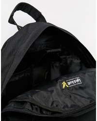 schwarzer Segeltuch Rucksack von Lyle & Scott