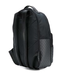 schwarzer Segeltuch Rucksack von Emporio Armani