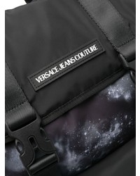 schwarzer Segeltuch Rucksack von VERSACE JEANS COUTURE