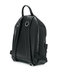 schwarzer Segeltuch Rucksack von Corto Moltedo