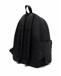 schwarzer Segeltuch Rucksack von VERSACE JEANS COUTURE