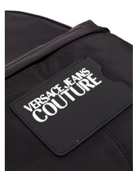 schwarzer Segeltuch Rucksack von VERSACE JEANS COUTURE