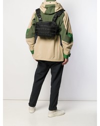 schwarzer Segeltuch Rucksack von Junya Watanabe