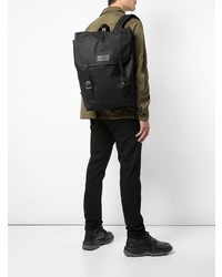 schwarzer Segeltuch Rucksack von Filson