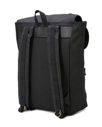 schwarzer Segeltuch Rucksack von Filson