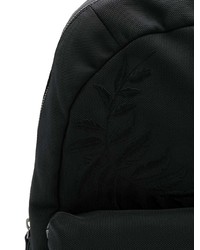 schwarzer Segeltuch Rucksack von Jimmy Choo