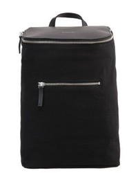 schwarzer Segeltuch Rucksack von SANDQVIST