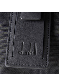 schwarzer Segeltuch Rucksack von Dunhill