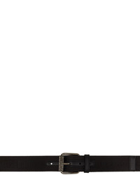 schwarzer Segeltuchgürtel von Moschino