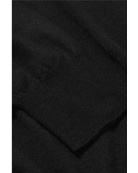 schwarzer Seidepullover von Tom Ford