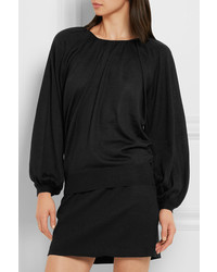 schwarzer Seidepullover von Tom Ford