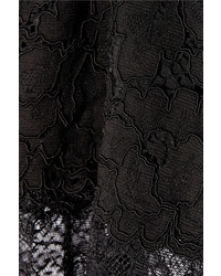 schwarzer Spitze Maxirock von DKNY