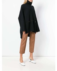 schwarzer Strick Oversize Pullover von Joseph