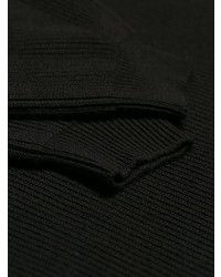 schwarzer Strick Oversize Pullover von Stella McCartney