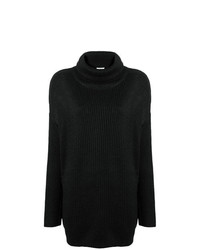 schwarzer Strick Oversize Pullover von Twin-Set