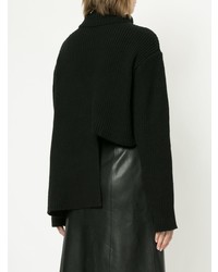 schwarzer Strick Oversize Pullover von Ellery