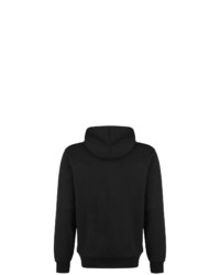 schwarzer Strick Pullover mit einem Kapuze von Puma