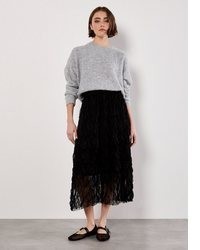 schwarzer Strick Pullover von Apricot