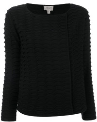 schwarzer Strick Pullover von Armani Collezioni