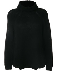 schwarzer Strick Pullover von Blugirl