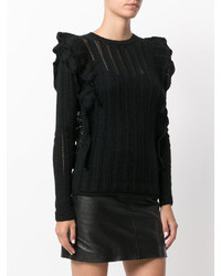 schwarzer Strick Pullover von IRO