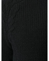 schwarzer Strick Pullover von Givenchy