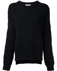 schwarzer Strick Pullover von Enfold