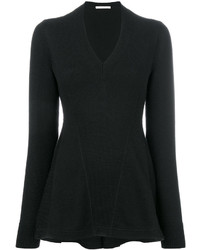 schwarzer Strick Pullover von Givenchy