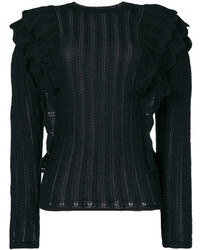 schwarzer Strick Pullover von IRO