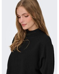 schwarzer Strick Pullover von Jdy
